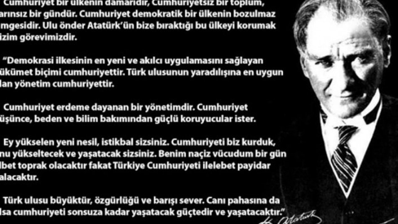 Mustafa Kemal Atatürk'ün ebediyete intikalinin 83. yılı (10 Kasım 1938)