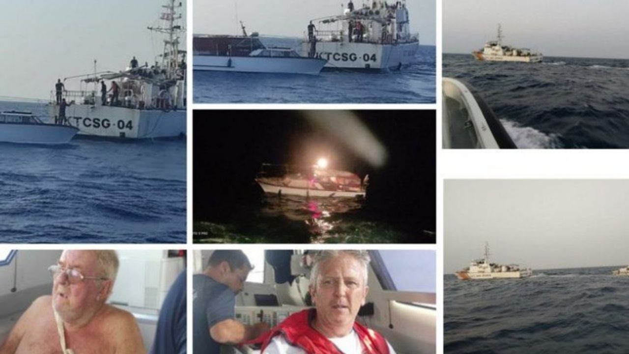 Dipkarpaz'da denizde nefes kesen kurtarma operasyonu