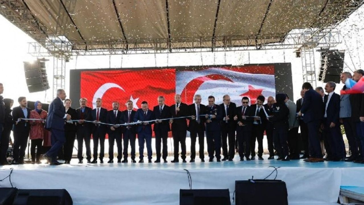 Cumhurbaşkanı Tatar, Diyarbakır'da 'Ersin Tatar Parkı ve Kıbrıs Barış Anıtı’  açılışına katıldı