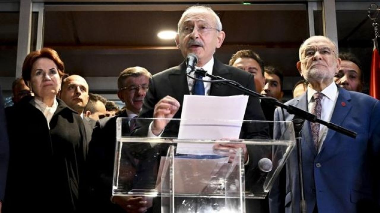 6'lı masanın adayı Kemal Kılıçdaroğlu