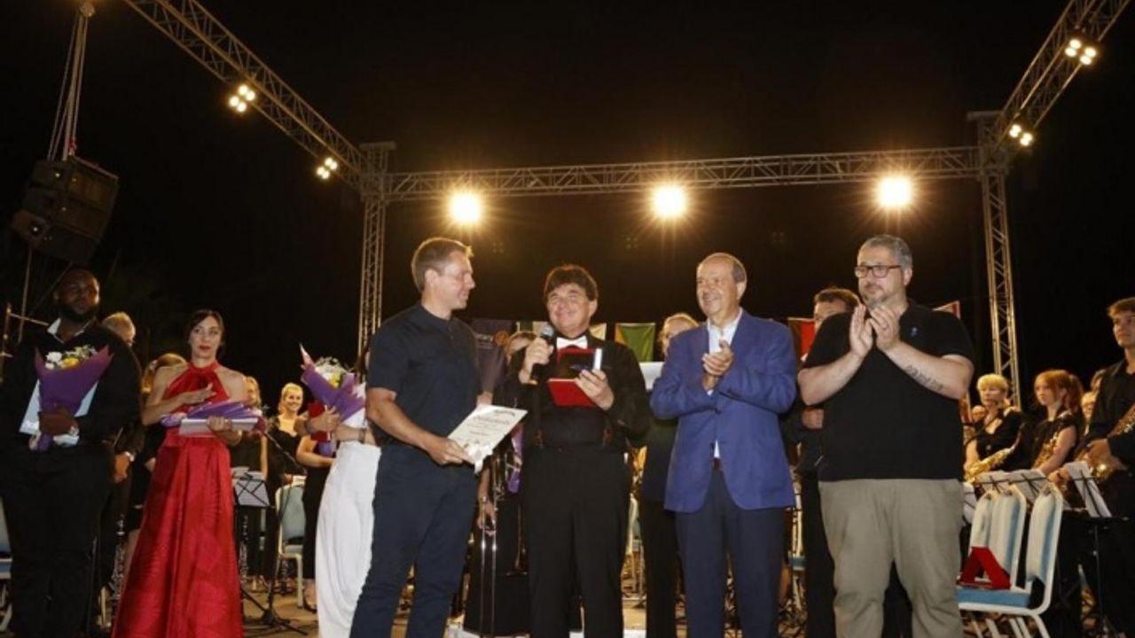 Cumhurbaşkanı Ersin Tatar, Winds of Rotary konserinde konuştu