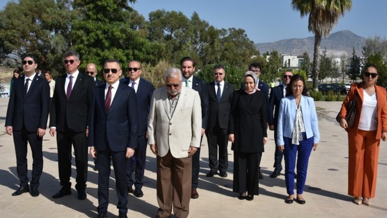TBMM Dışişleri Komisyonu heyeti Dr. Küçük’ün anıt mezarını ziyaret etti