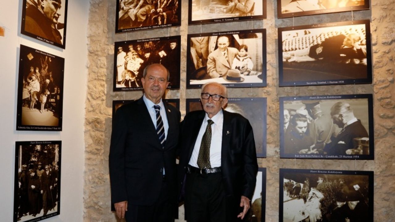 Cumhurbaşkanı Tatar, Çağdaş Atatürk Fotoğrafları Sergisi’nin açılışına katıldı