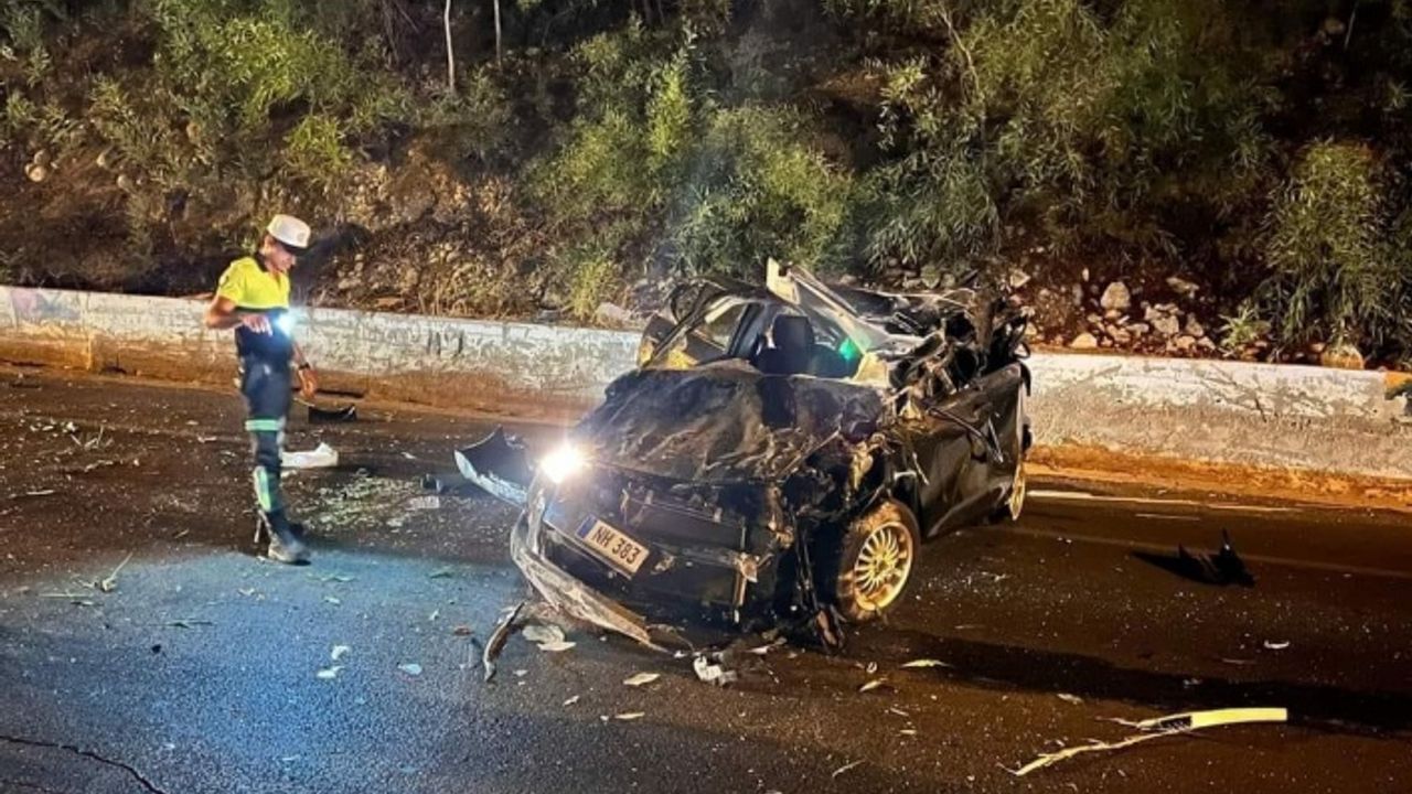 Lefkoşa-Girne anayolundaki trafik kazasında 1 kişi hayatını kaybetti