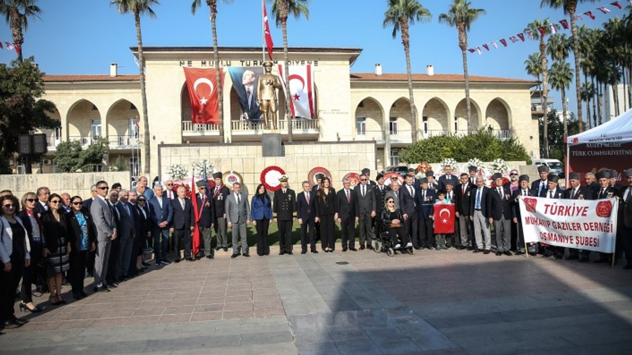 Mersin'de KKTC'nin 40. kuruluş yıl dönümü kutlandı