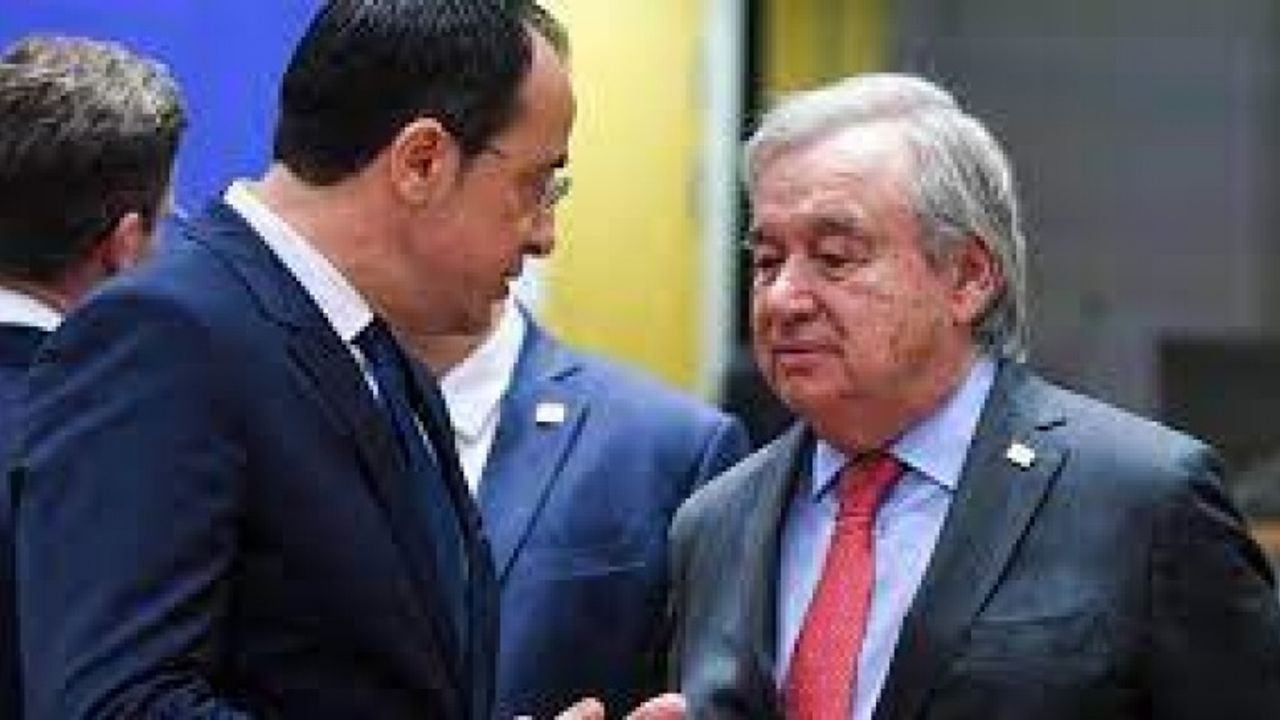 Nikos Hristodulidis - Guterres görüşmesinde temsilci konusu ele alındı
