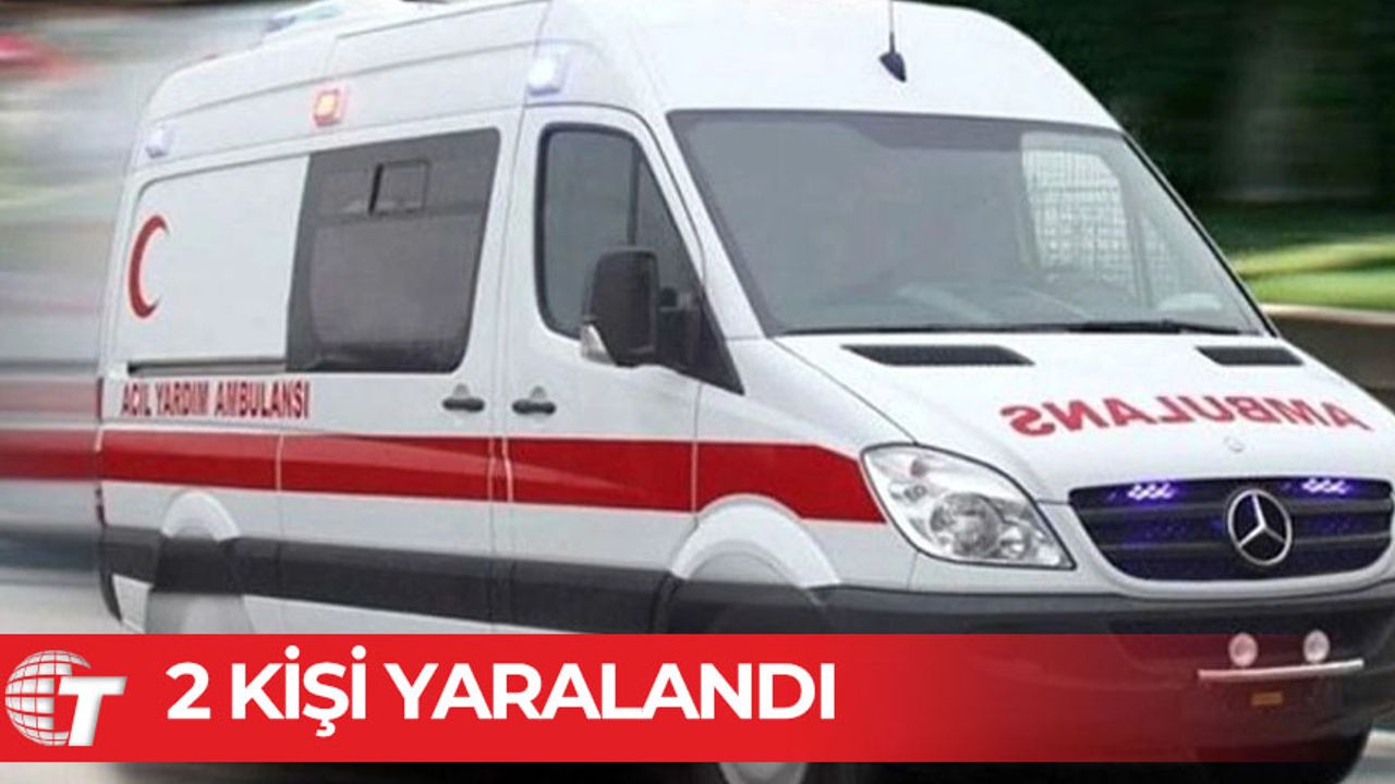İki ayrı trafik kazasında 2 kişi yaralandı