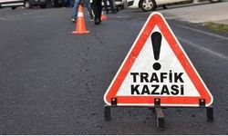 Tatlısu-Girne yolunda trafik kazası.. 1 yaralı