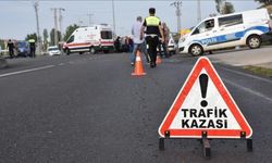 Lapta'daki trafik kazasında motosiklet sürücüsü yaralandı