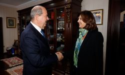 Cumhurbaşkanı Tatar, Maria Angela Holguin Cuellar’ı kabul etti