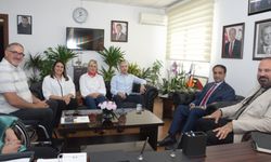Gardiyanoğlu, Kıbrıs Türk Ortopedik Engelliler Derneği temsilcileri ile görüştü