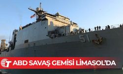 ABD amfibi çıkartma gemisi USS Oak Hill Larnaka’da