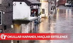 İngiltere'de şiddetli yağışlar hayatı felç etti