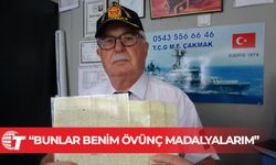 Kıbrıs Gazisi ‘Madalyalarım’ dediği şarapnel parçalarını 50 yıldır saklıyor