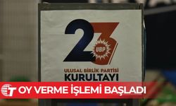 UBP 23. Olağan Genel Kurultayı: Oy verme işlemi başladı