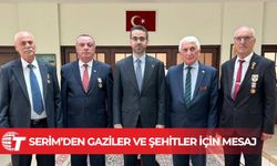 Serim: Gazilerimizin ve şehit ailelerimizin yanında olmaya devam edeceğiz