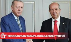 Türkiye Cumhurbaşkanı Erdoğan Cumhurbaşkanı Tatar’ın doğum gününü tebrik etti