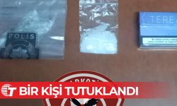 Metehan’dan geçerken uyuşturucu ile yakalandı!