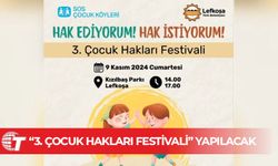 “3. Çocuk Hakları Festivali” 9 Kasım'da Lefkoşa Kızılbaş Parkı’nda yapılacak