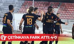 Çetinkaya fark attı: 4-0