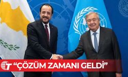 Guterres'ten Hristodulidis'e Bağımsızlık Günü mesajı