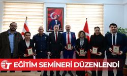 Merkezi Cezaevi Müdürlüğü ve Akdeniz Karpaz Üniversitesi iş birliğinde gardiyanlara eğitim semineri düzenlendi