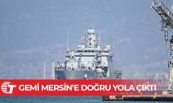 Lübnan'daki Türk vatandaşlarını taşıyan gemi Mersin'e doğru yola çıktı