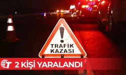 Girne’de meydana gelen trafik kazası