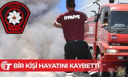 Haspolat’ta yangın: Bir kişi hayatını kaybetti!