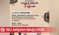 “Mağusa Kitap ve Üretim Festivali” bu akşam başlıyor