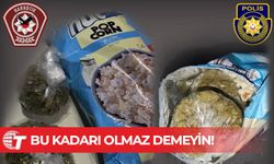 Patlamış mısır paketinde 60 gram uyuşturucu!