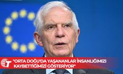 AB Yüksek Temsilcisi Borrell: "Orta Doğu'da yaşananlar insanlığımızı kaybettiğimizi gösteriyor"