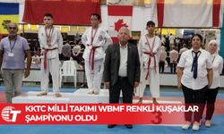 KKTC Milli Takımı WBMF Renkli Kuşaklar şampiyonu oldu!