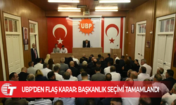 UBP Parti Meclisi Kararları Açıklandı