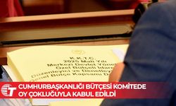 Cumhurbaşkanlığı bütçesi komitede oy çokluğuyla kabul edildi