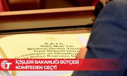 İçişleri Bakanlığı bütçesi komiteden geçti