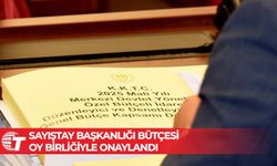 Sayıştay Başkanlığı bütçesi oy birliğiyle onaylandı