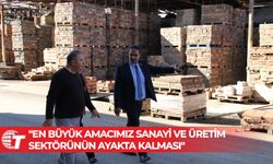 Gardiyanoğlu, Gürdağ Tuğla Fabrikası'nda incelemelerde bulundu