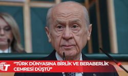 Bahçeli: “Türkiye, Azerbaycan ve KKTC'nin ortak alfabeye hazır olması Türk birliğinin müjdesidir”