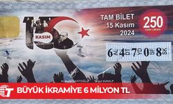 Devlet Piyangosu’nun yılbaşı çekilişinin büyük ikramiyesi 6 milyon TL