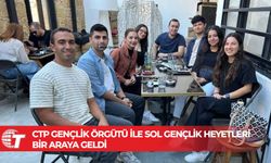 CTP Gençlik Örgütü ile Sol Gençlik heyetleri bir araya geldi