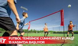 Futbol tenisinde Cumhuriyet Kupası, 15 Kasım’da başlıyor