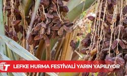 Lefke Hurma Festivali yarın yapılıyor