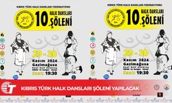 10.Halk Dansları Şöleni cuma ve cumartesi yapılacak