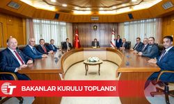 Bakanlar kurulu toplandı