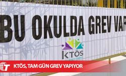 KTÖS Mehmetçik İlkokulu’nda tam gün grev yapıyor