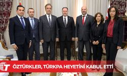 Öztürkler, TÜRKPA heyetini kabul etti