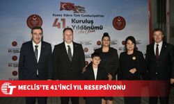 KKTC’nin 41. kuruluş yıl dönümü nedeniyle resepsiyon düzenlendi