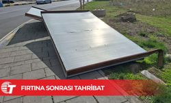 Fırtına da tahribat da büyük!