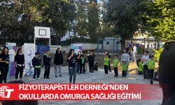 Kıbrıs Türk Fizyoterapistler Derneği, okullarda omurga sağlığı eğitimi verdi